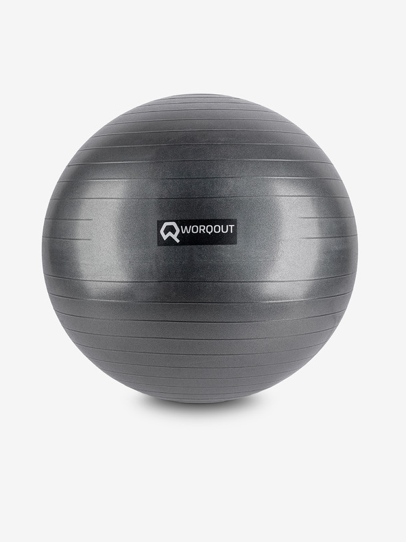 Worqout Fekete torna labda 65 cm Worqout torna labda
