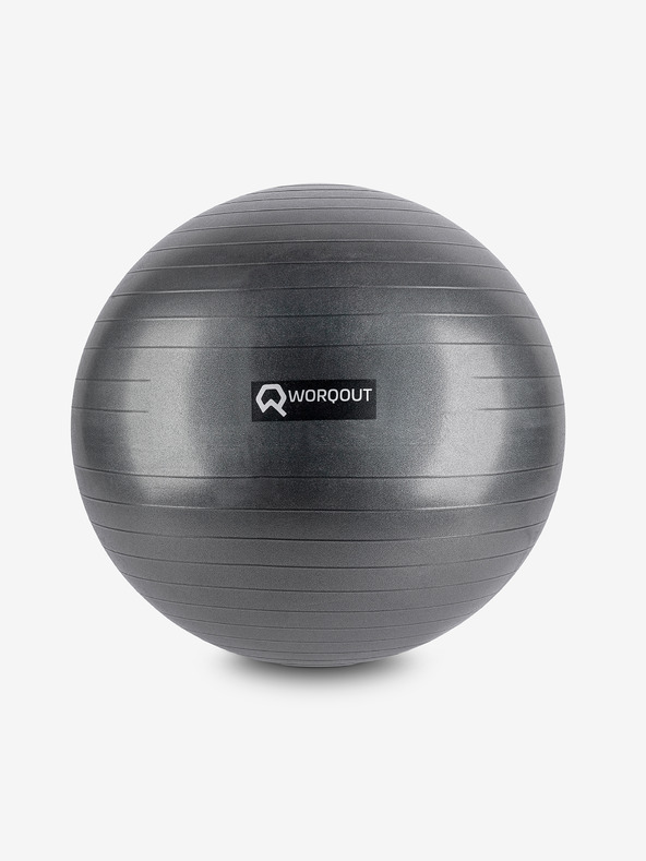 Worqout Fekete torna labda 75 cm Worqout Gym Ball 75 cm Worqout Gym Ball