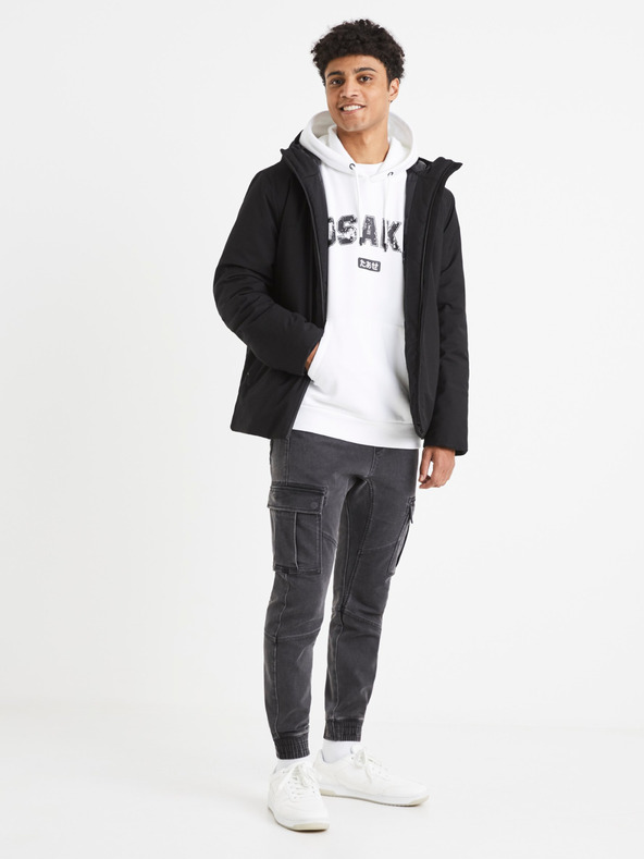 Celio Szürke férfi nadrág Celio