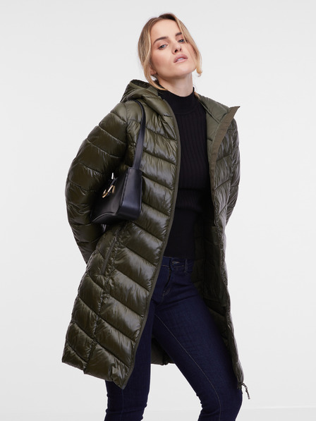 Orsay ORSAY khaki színű női steppelt kabát