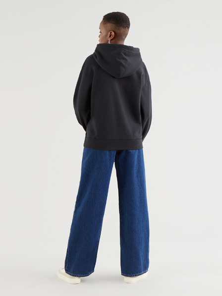 Levi's® Fekete női Levi's® kapucnis pulóver