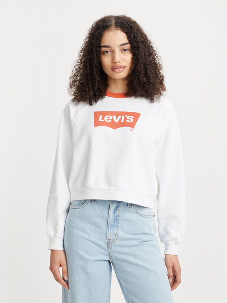 Levi's® Fehér Levi's® Vintage női melegítő pulóver