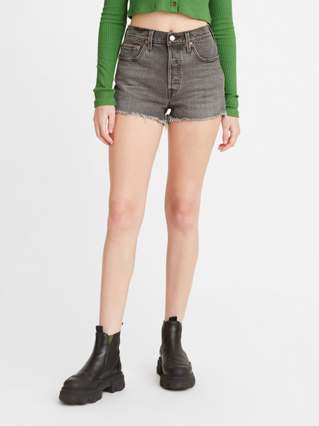 Levi's® Sötétszürke Levi's® női farmer rövidnadrág