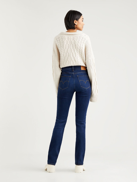 Levi's® Sötétkék női Levi's® 724-es egyenes szabású farmernadrág
