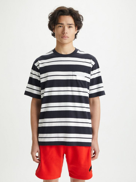 Levi's® Fehér férfi Levi's® Stay Loose Graphic PKT T csíkos grafikus póló