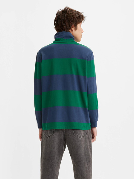 Levi's® Kék és zöld Férfi Levi's® LS Turtleneck Tee Alpha Naval Férfi Levi's® LS Turtleneck Tee Alpha Naval
