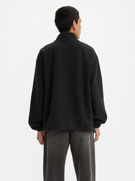 Levi's® Férfi fekete Levi's® RLXD grafikus melegítőfelső