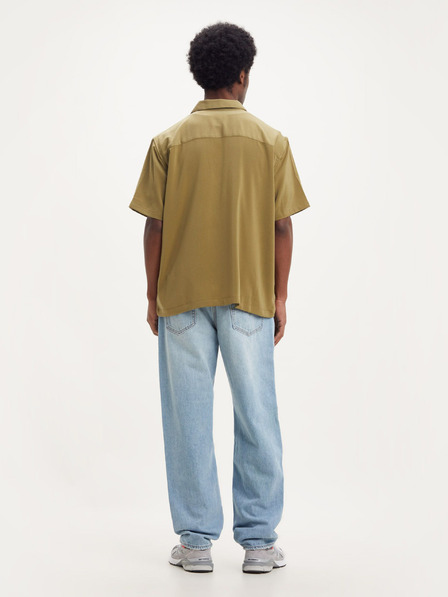 Levi's® Khaki színű férfi Levi's® rövid ujjú pizsamapóló