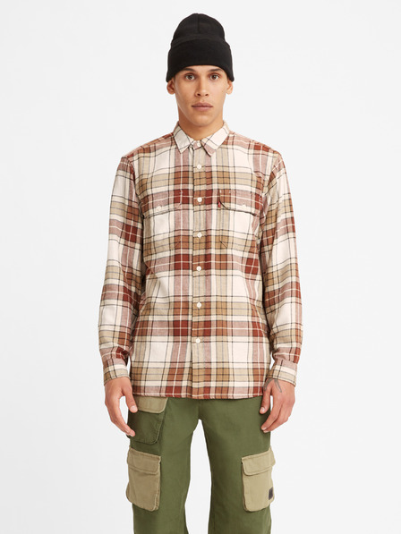 Levi's® Barna Levi's® férfi kockás ing