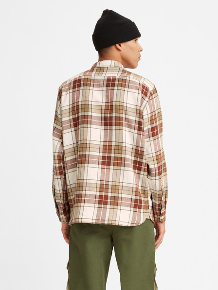 Levi's® Barna Levi's® férfi kockás ing