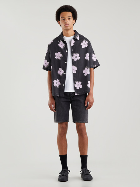 Levi's® Fekete Levi's® férfi farmer rövidnadrág