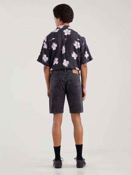 Levi's® Fekete Levi's® férfi farmer rövidnadrág