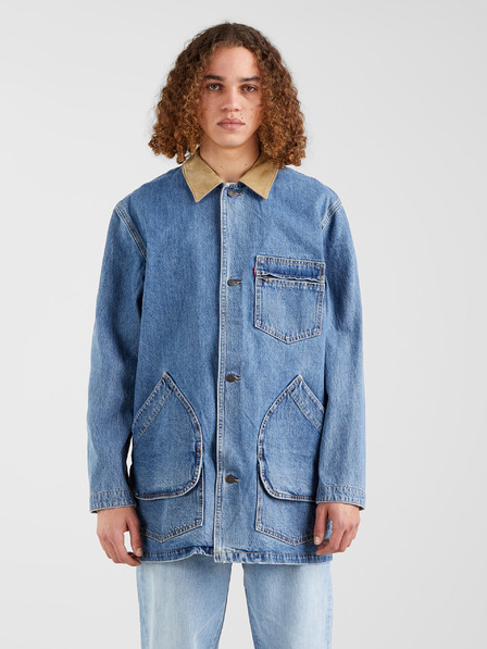 Levi's® Kék férfi Levi's® Brisbane Chore kiterjesztett farmerdzseki