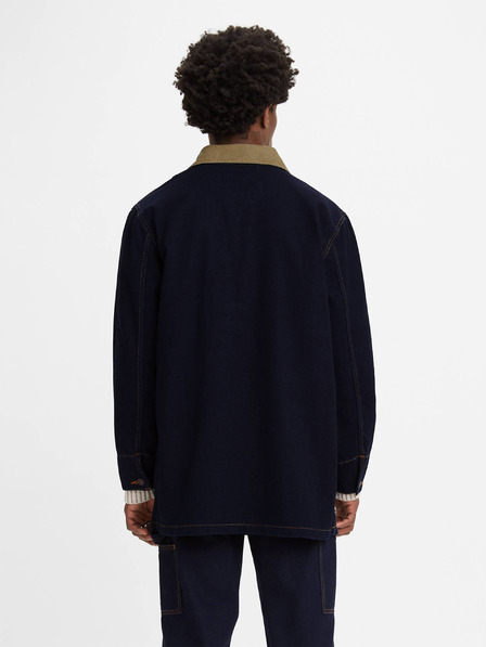 Levi's® Sötétkék férfi Levi's® Cypress gyapjúkeverék farmerdzseki