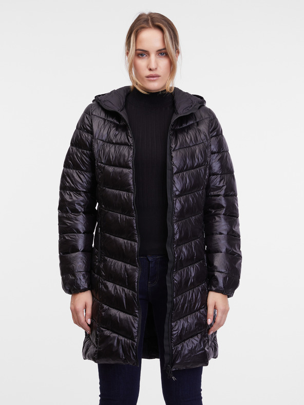 Orsay ORSAY fekete női steppelt kabát