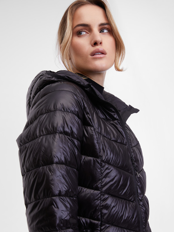 Orsay ORSAY fekete női steppelt kabát