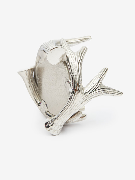 SIFCON SIFCON Antlers tealámpa gyertyatartó ezüst színben