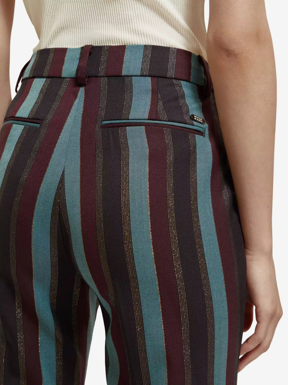 Scotch & Soda Borkék női bővített szabású nadrág Scotch & Soda Scotch & Soda