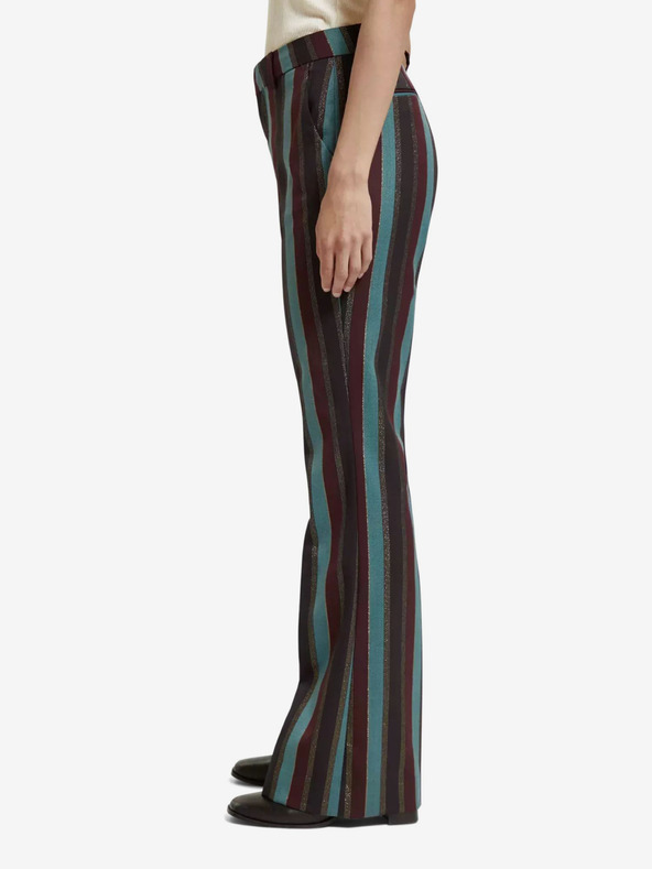 Scotch & Soda Borkék női bővített szabású nadrág Scotch & Soda Scotch & Soda