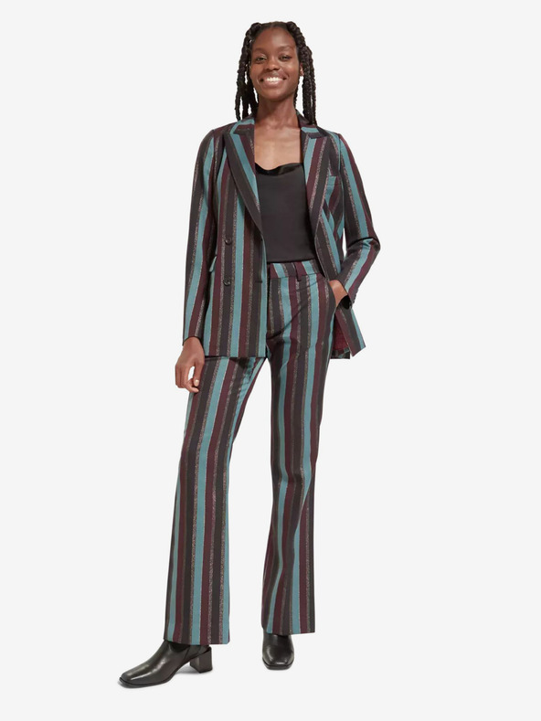 Scotch & Soda Borkék női bővített szabású nadrág Scotch & Soda Scotch & Soda