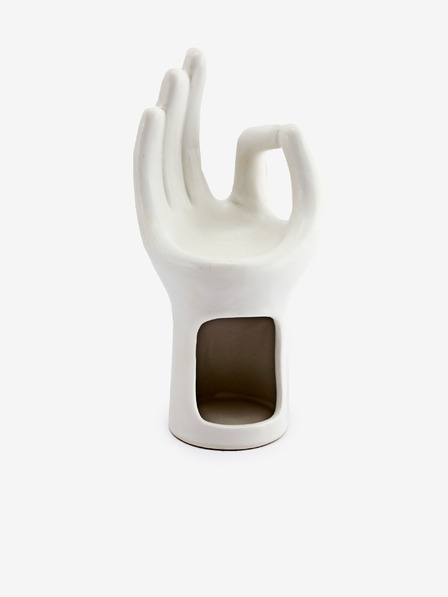 SIFCON Fehér porcelán illatolaj/viaszlámpa SIFCON Hand
