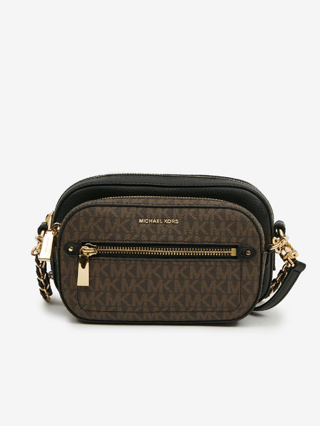 Michael Kors Sötétbarna Női bőr kereszttartó kézitáska Michael Kors