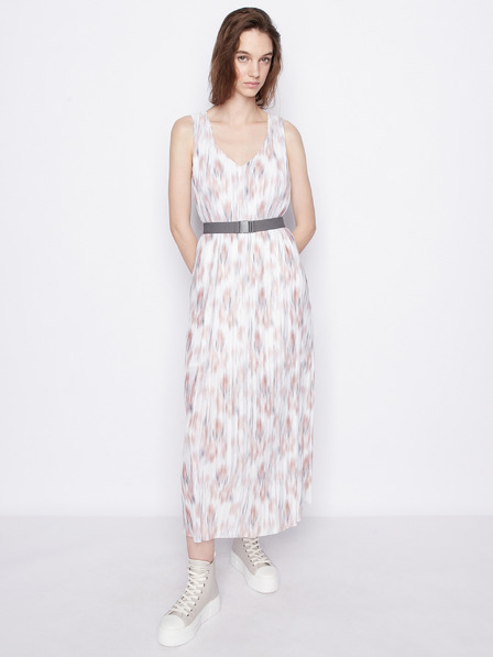 Armani Exchange Fehér női mintás Maxi ruha Armani Exchange