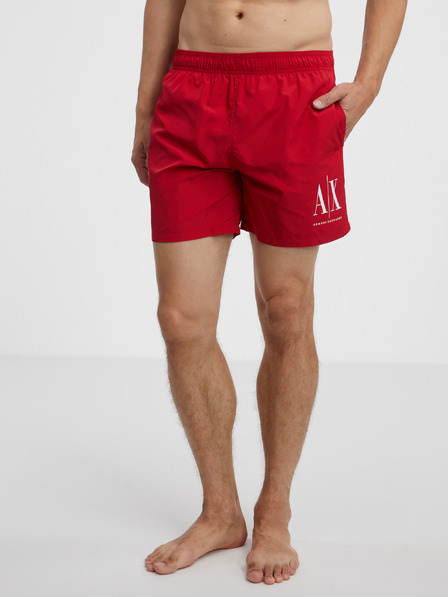 Armani Exchange Piros férfi fürdőruha Armani Exchange