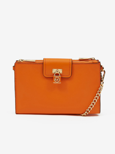 Michael Kors Narancssárga női Michael Kors Ruby Leather Crossbody női kézitáska