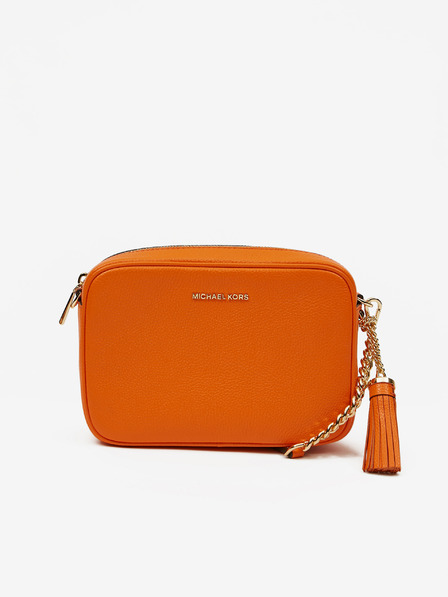 Michael Kors Narancssárga Női bőr kereszttartó kézitáska Michael Kors Jet Set