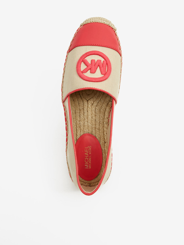Michael Kors Rózsaszín és krém női Michael Kors Kendrick espadrilles