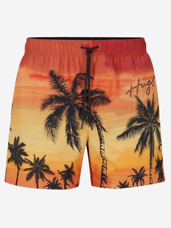 HUGO Narancssárga férfi HUGO S-Diego fürdőruha