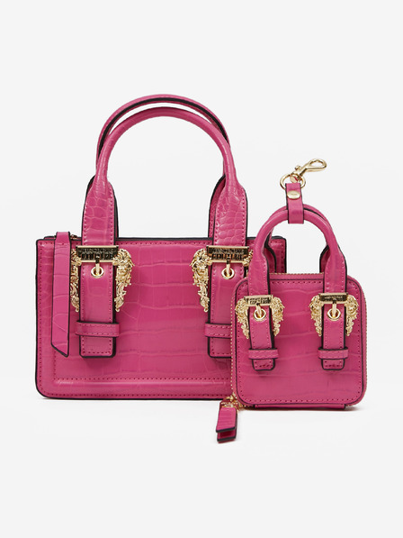 Versace Jeans Couture Sötét rózsaszín női Versace Jeans Couture kézitáska tasakkal