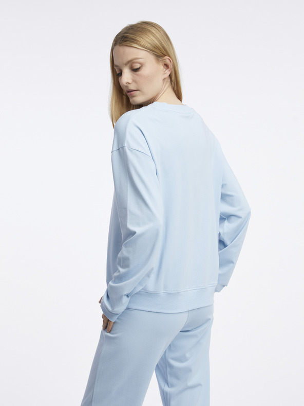 HUGO Világoskék női HUGO pulóver