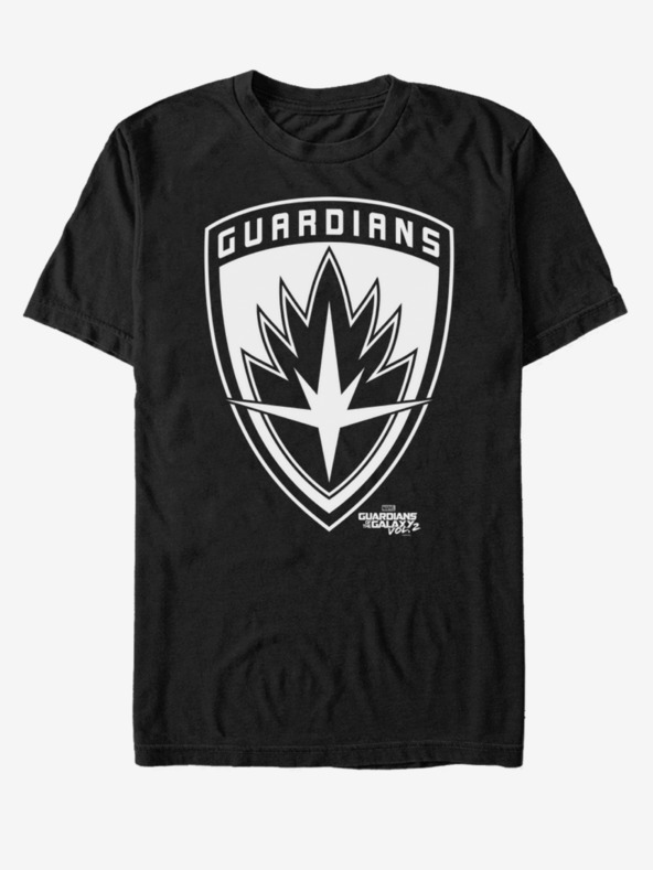 ZOOT.Fan Fekete unisex póló Symbol A galaxis őrzői vol. 2 ZOOT.FAN Marvel