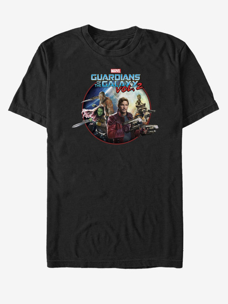 ZOOT.Fan Fekete unisex póló Guardians of the Galaxy vol. 2 ZOOT.FAN Marvel