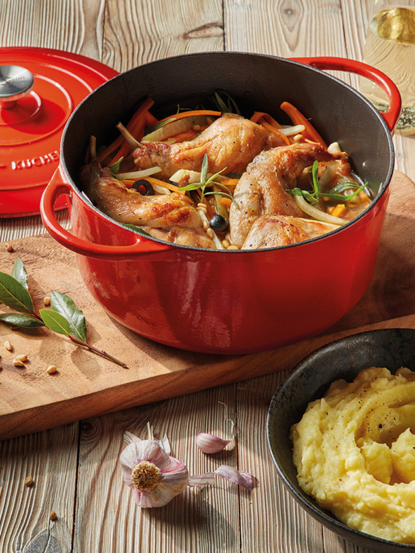 Küchenprofi Küchenprofi Provence piros sütőedény (28 cm)