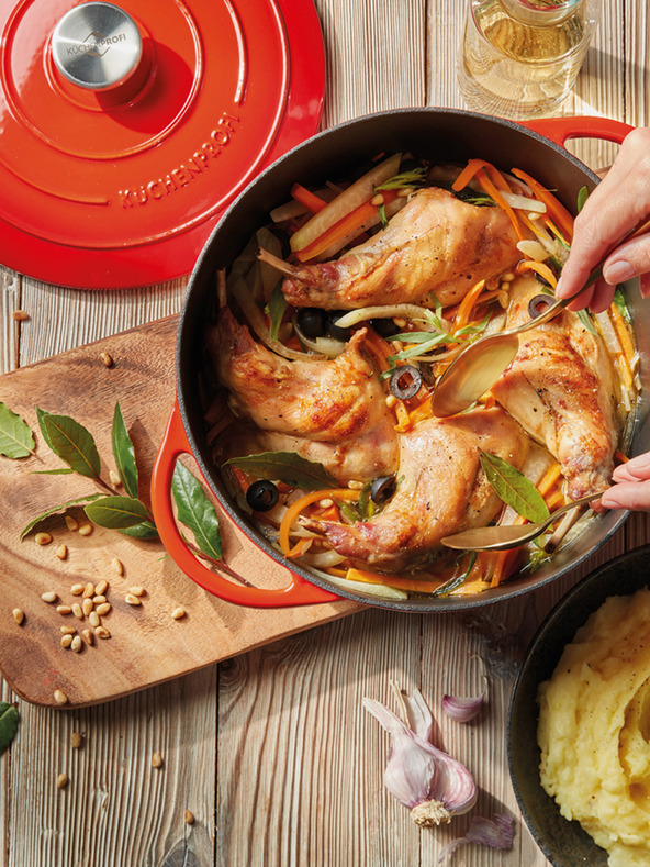 Küchenprofi Küchenprofi Provence piros sütőedény (28 cm)