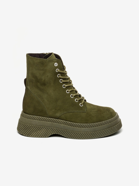 Steve Madden Sötétzöld női szarvasbőr bokacsizma Steve Madden Gaja