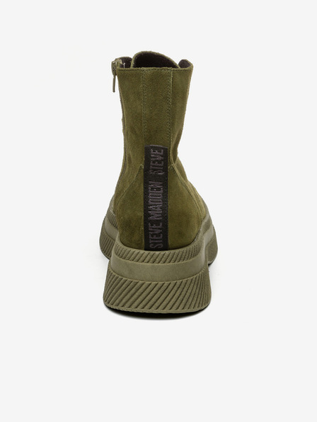Steve Madden Sötétzöld női szarvasbőr bokacsizma Steve Madden Gaja