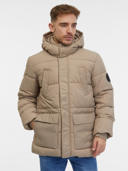ONLY & SONS Bézs színű férfi ONLY & SONS Arwin steppelt dzseki