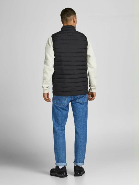 Jack & Jones Fekete Jack & Jones steppelt mellény