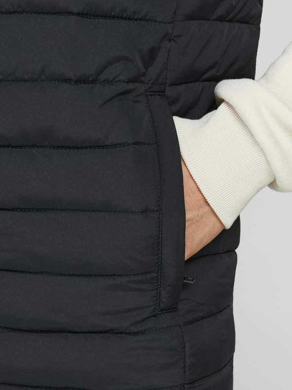 Jack & Jones Fekete Jack & Jones steppelt mellény