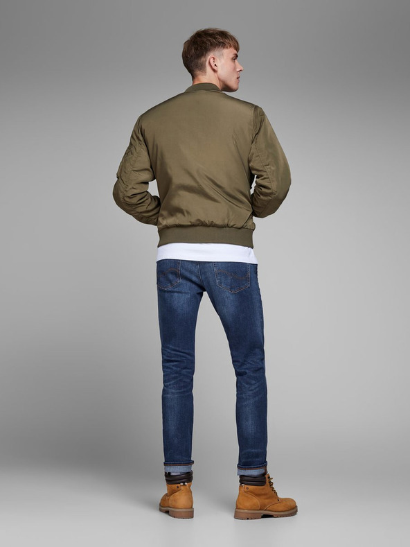 Jack & Jones Sötétkék Slim Fit farmer Jack & Jones Tim