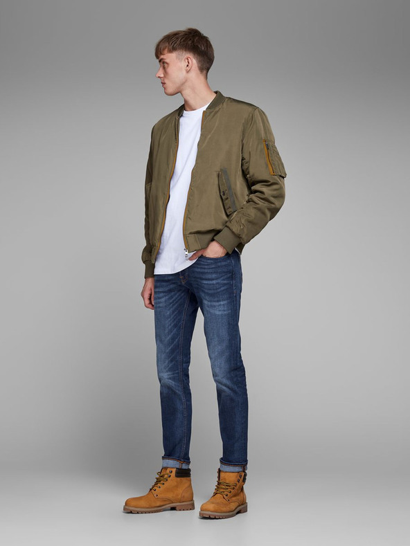 Jack & Jones Sötétkék Slim Fit farmer Jack & Jones Tim