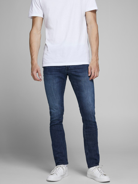 Jack & Jones Kék, vékony szabású farmer Jack & Jones Glenn