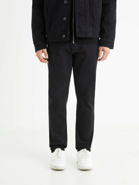Celio Fekete férfi slim fit farmer Celio C25