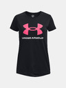 Under Armour Lány póló Under Armour Tech Solid Print Fill BL SSC