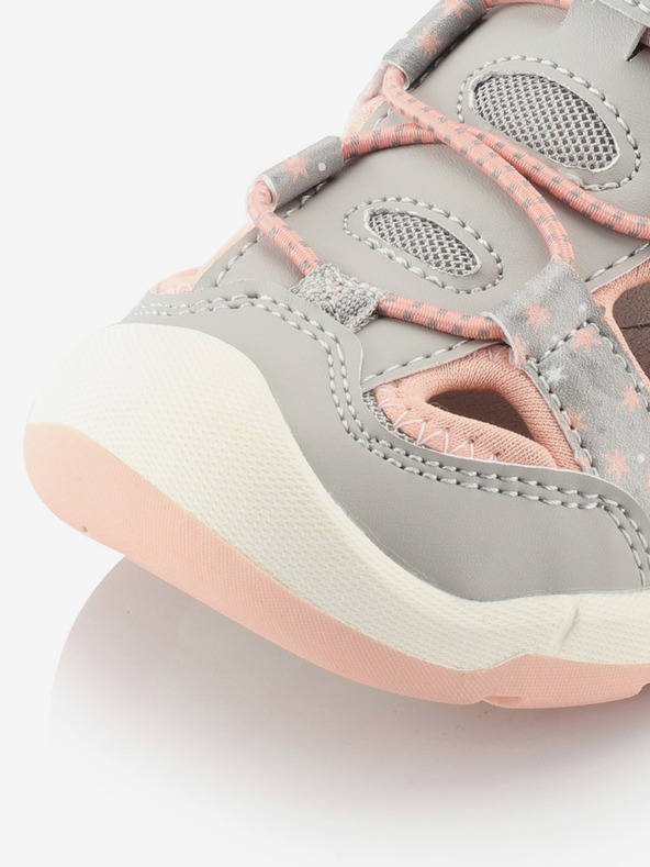 ALPINE PRO Szürke lány kültéri szandál ALPINE PRO GROBO