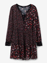Desigual Női bordó virágos ruha Desigual Duque Desigual Duque